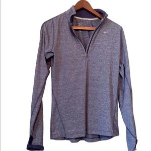 Women’s Nike Long Sleeved Purple Athletic Jacket